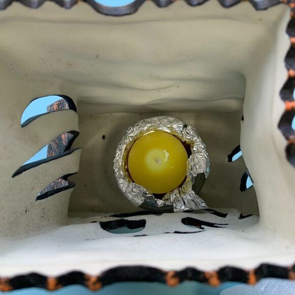 PartyLite Halloween Jack-o-Lantern Luminary - Picture 7 of 9